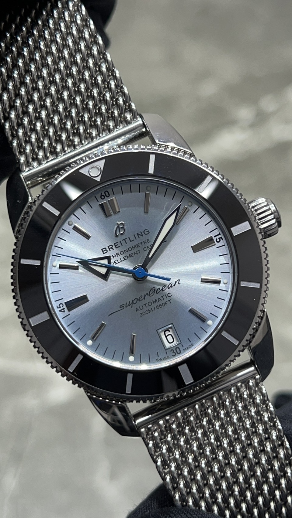 【200本限定】BREITLING(ブライトリング) スーパーオーシャン ヘリテージ B20 オートマチック 42 ジャパンエディション【中古品】【AB20108A1C1S1】