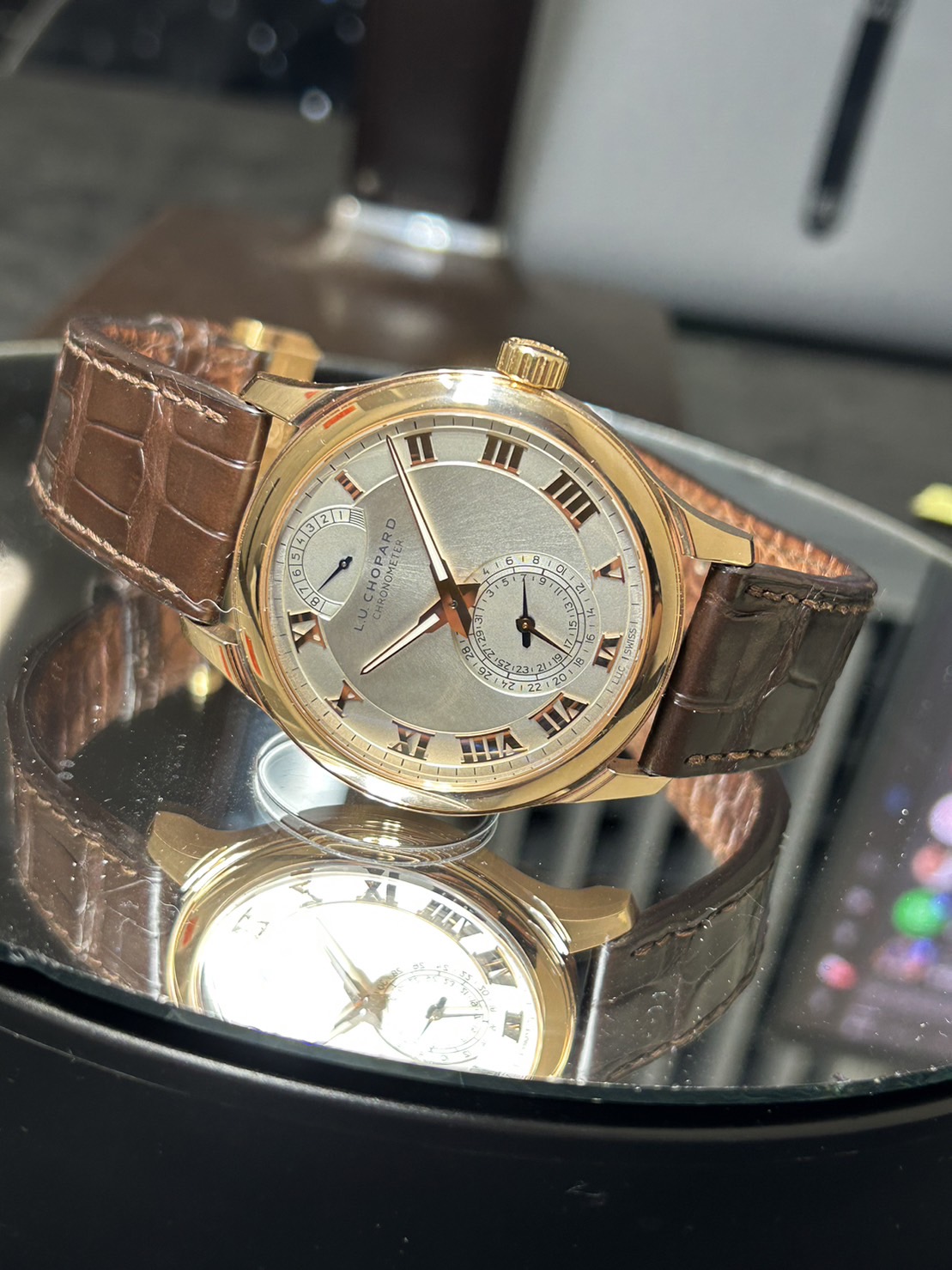 CHOPARD（ショパール）・L.U.Cクアトロ【2023年6月印】【極美品】【161926-5001】