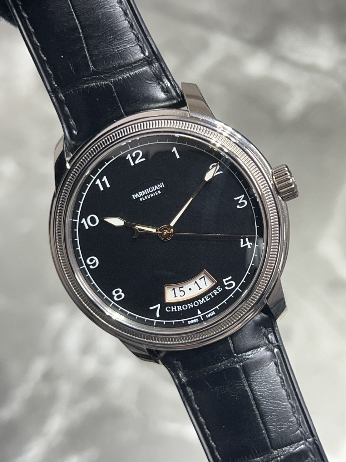 PARMIGIANI FLEURIER (パルミジャーニ フルリエ) トリック クロノメーター【2023年1月印】【中古品】【PFC423-1201400-HA1441】