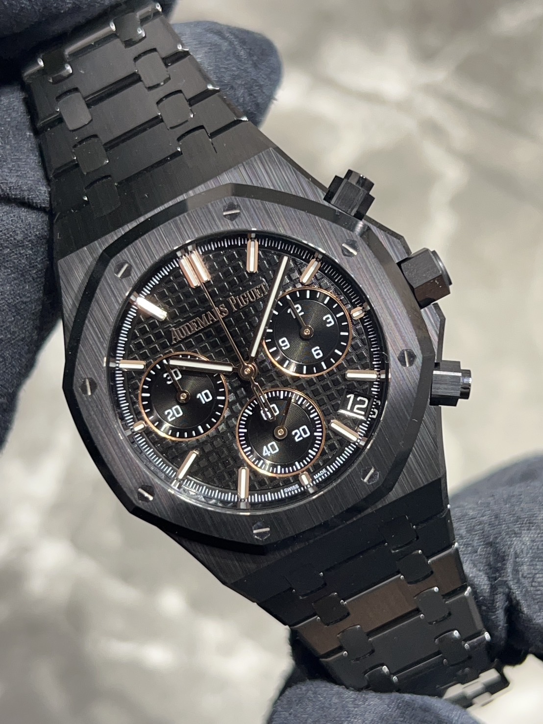 AUDEMARS PIGUET(オーデマピゲ) ロイヤルオーククロノ【2025年3月印】【極美品】【26240CE.OO.1225CE.02】