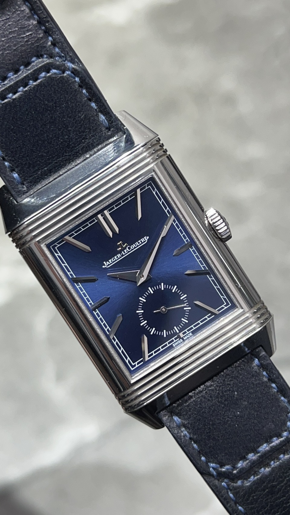 JAEGER-LECOULTRE(ジャガールクルト) レベルソ トリビュート デュオ スモールセコンド　【保証書日付ブランク】【中古品】【Q3988482】