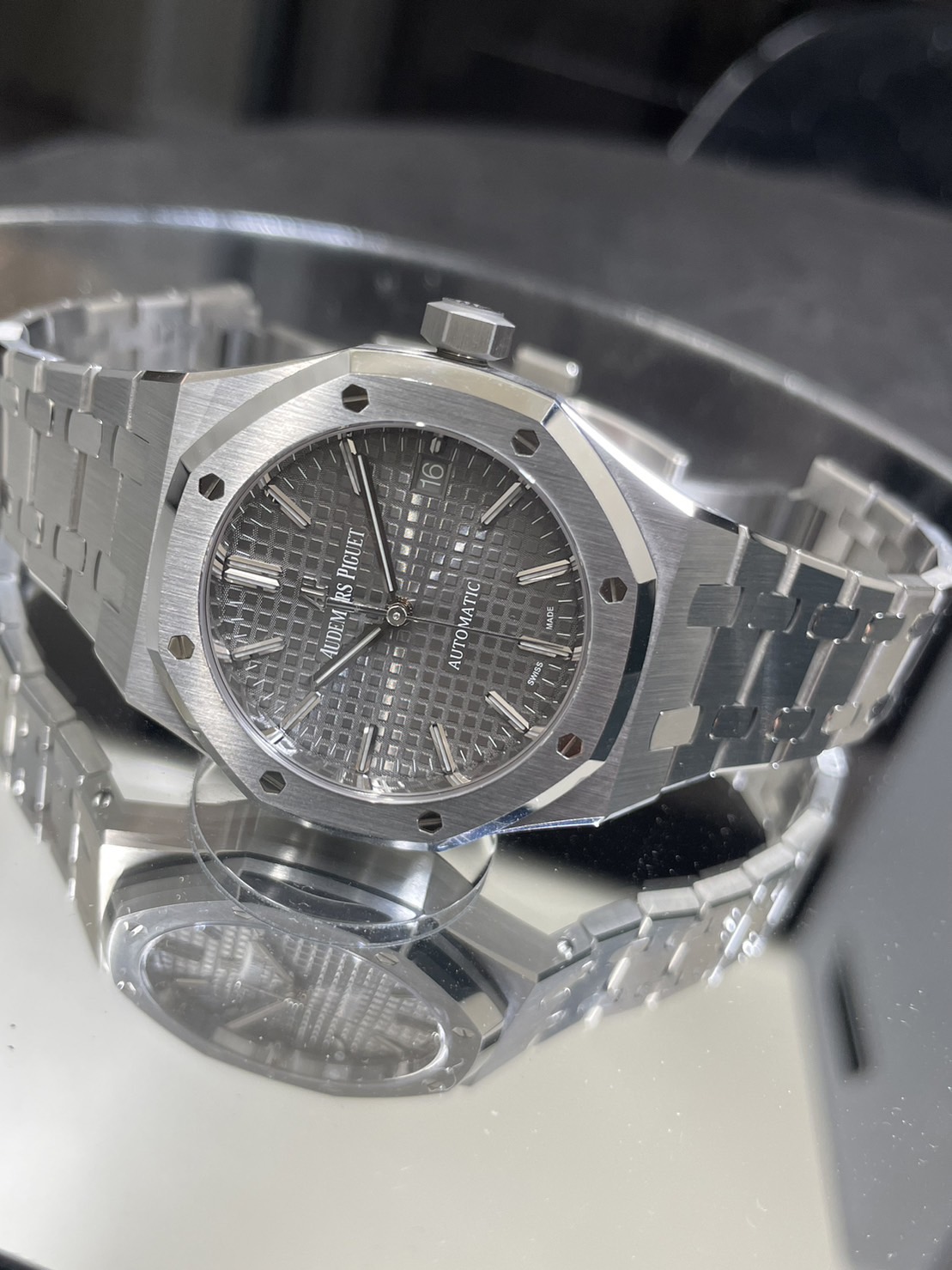 AUDEMARS PIGUET(オーデマピゲ)ロイヤルオーク【2020年7月印】【中古美品】【 15450ST.OO.1256ST.02】