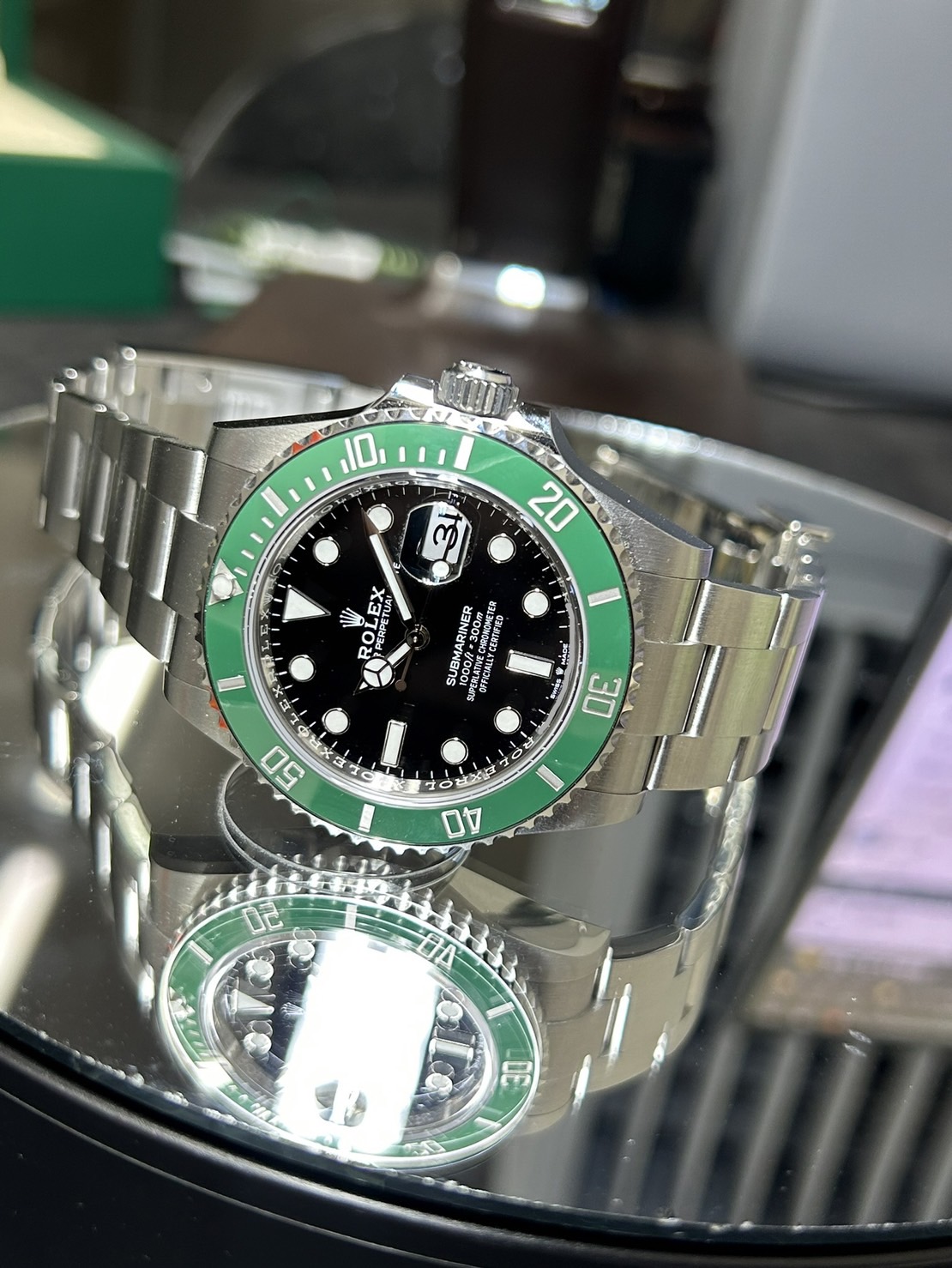 ROLEX(ロレックス)・サブマリーナ（グリーン）【2023年7月印】【極美品】【126610LV】