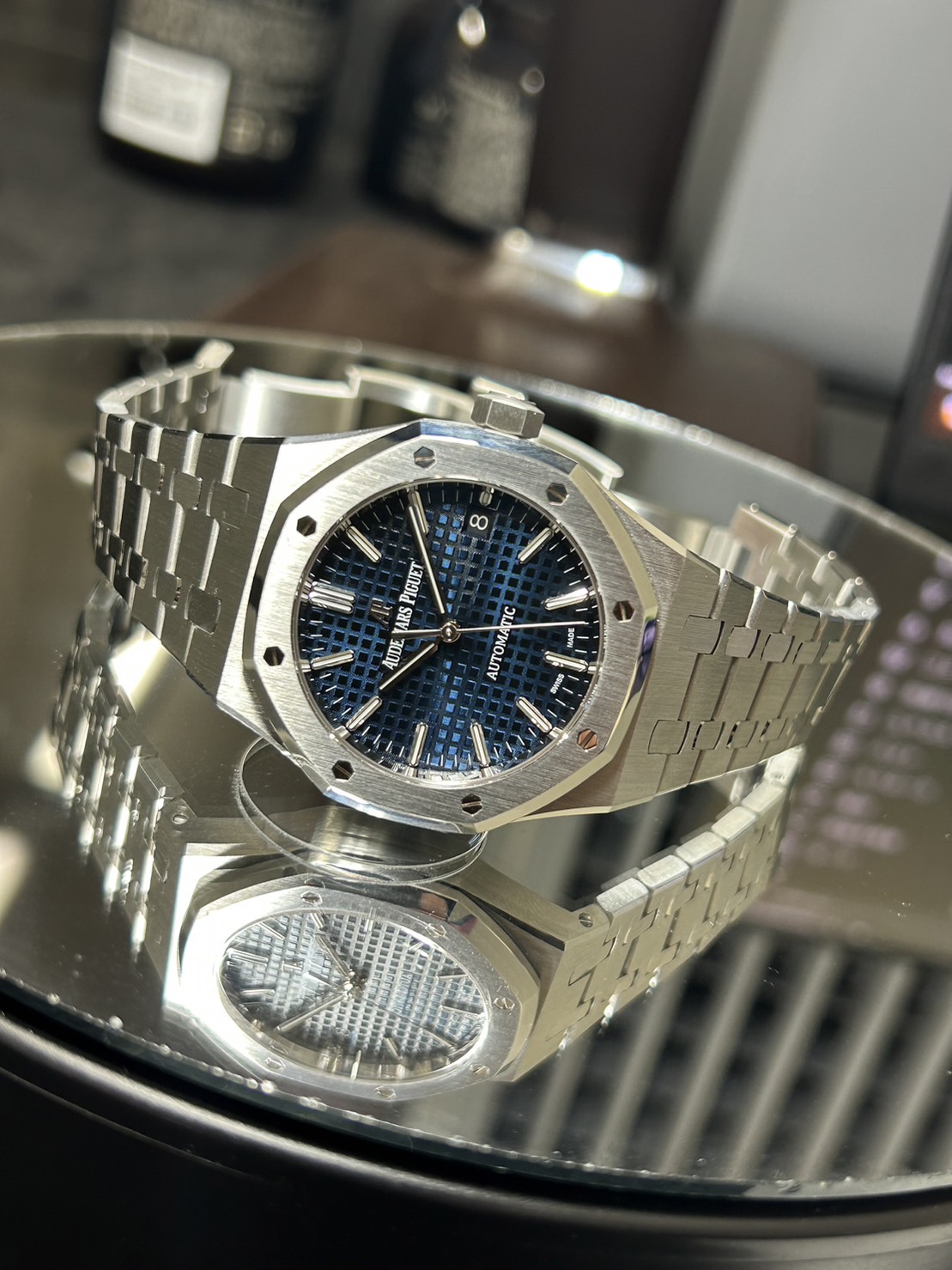 AUDEMARS PIGUET(オーデマピゲ)・ロイヤルオーク【2019年5月印】【中古品】【15450ST.OO.1256ST.03】