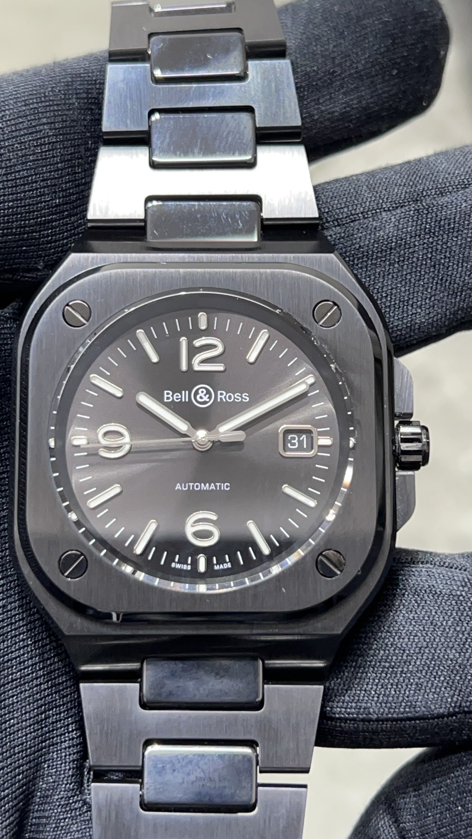 Bell & Ross（ベル&ロス）BR05 ブラックセラミック【2024年5月印】【極