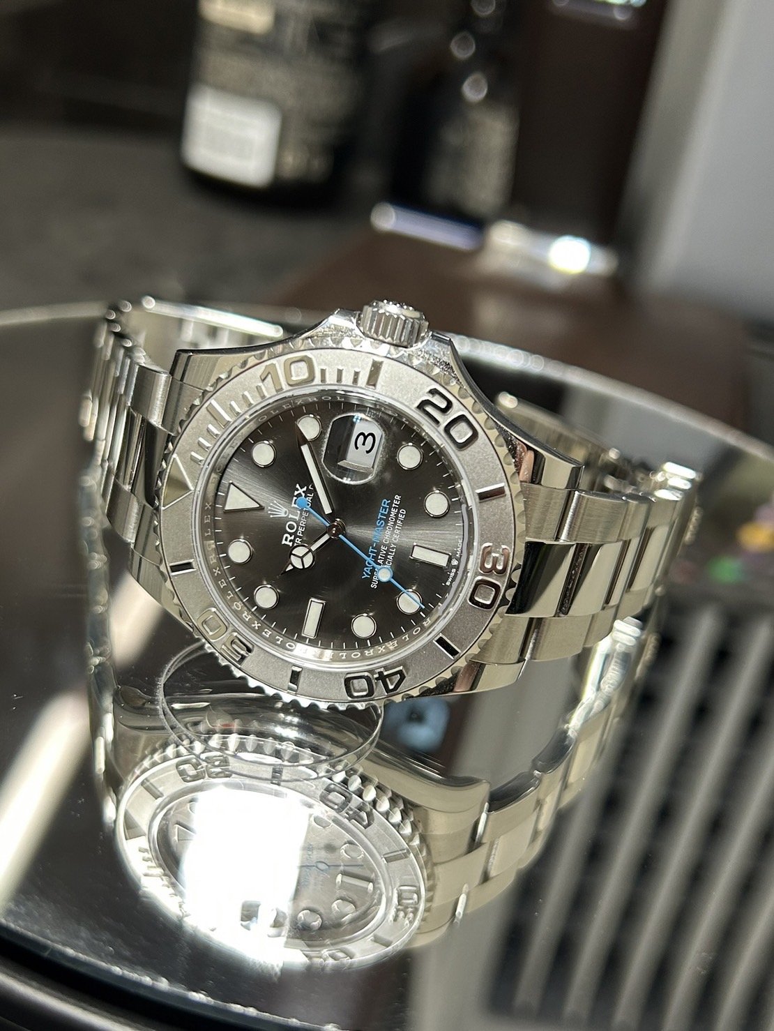 ROLEX(ロレックス)・ヨットマスター【2022年2月印】【極美品中古】【126622】