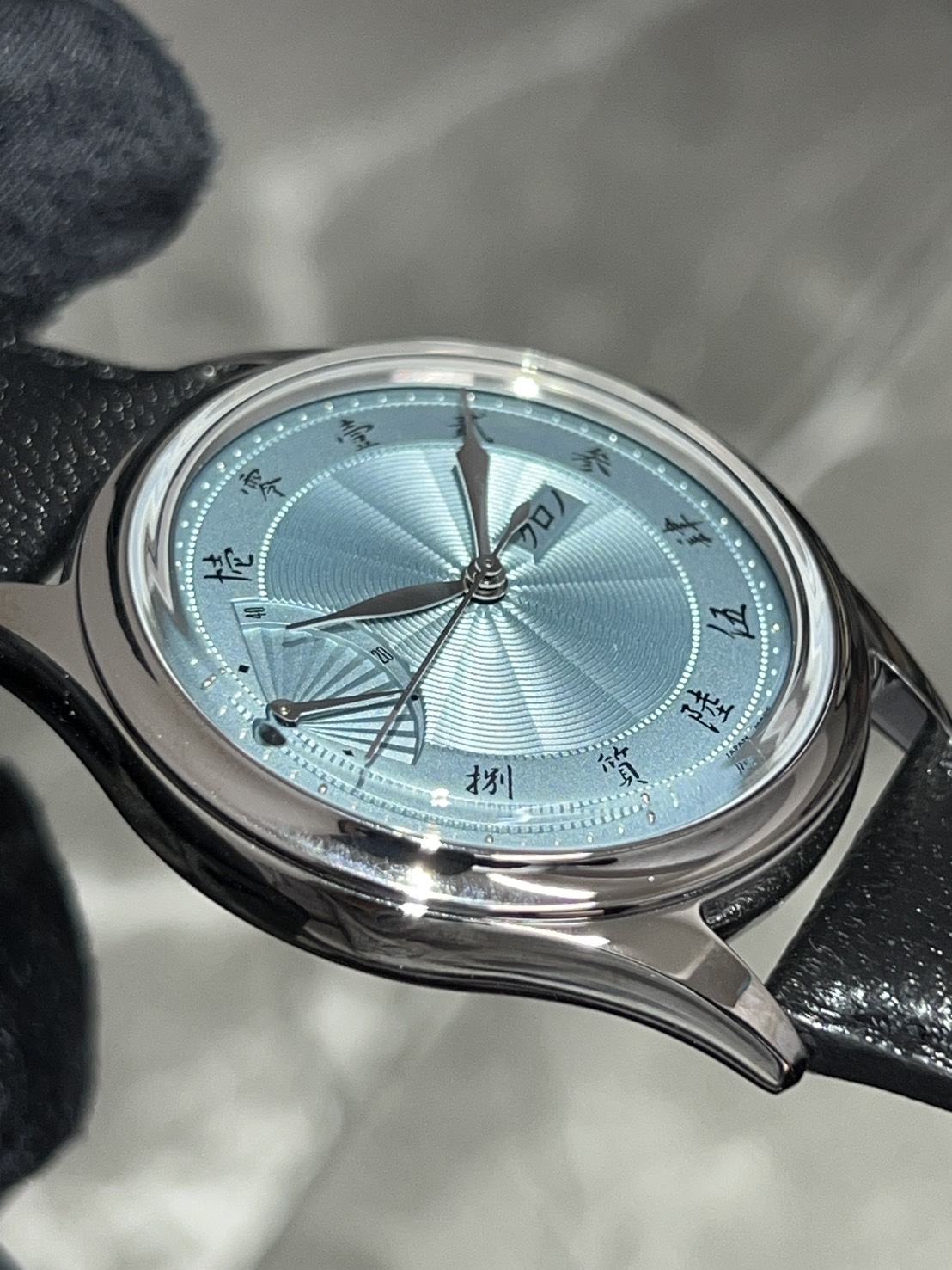 m*a様 クロノトウキョウ‘SENSU N.O.S.’ ブルー　限定モデル　美品 クロノトウキョウ初となるパワーリザーブインジケーターウオッチ