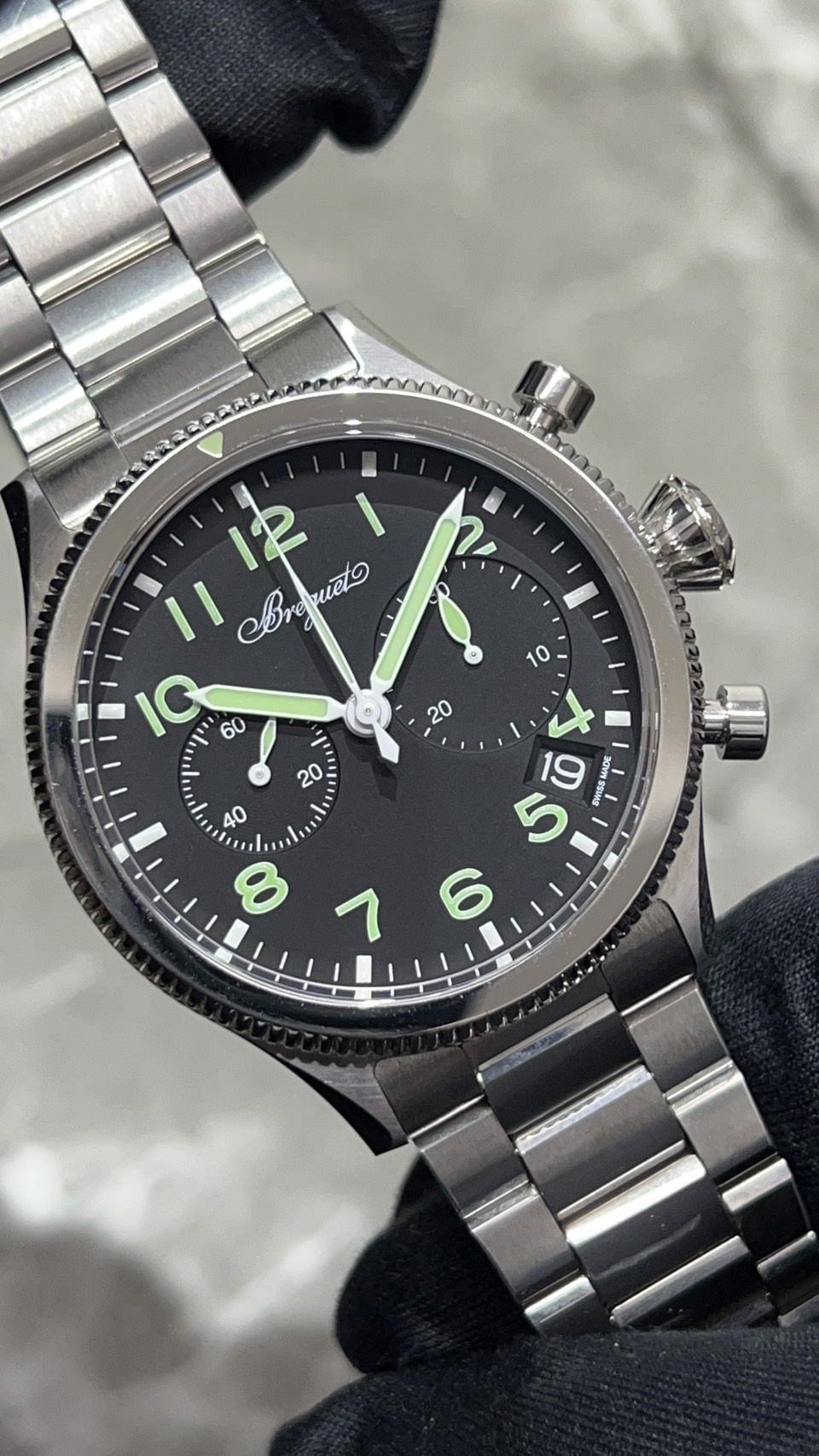 BREGUET(ブレゲ) タイプ20 クロノグラフ【2023年6月印】【中古美品】【2057ST/92/3WU】