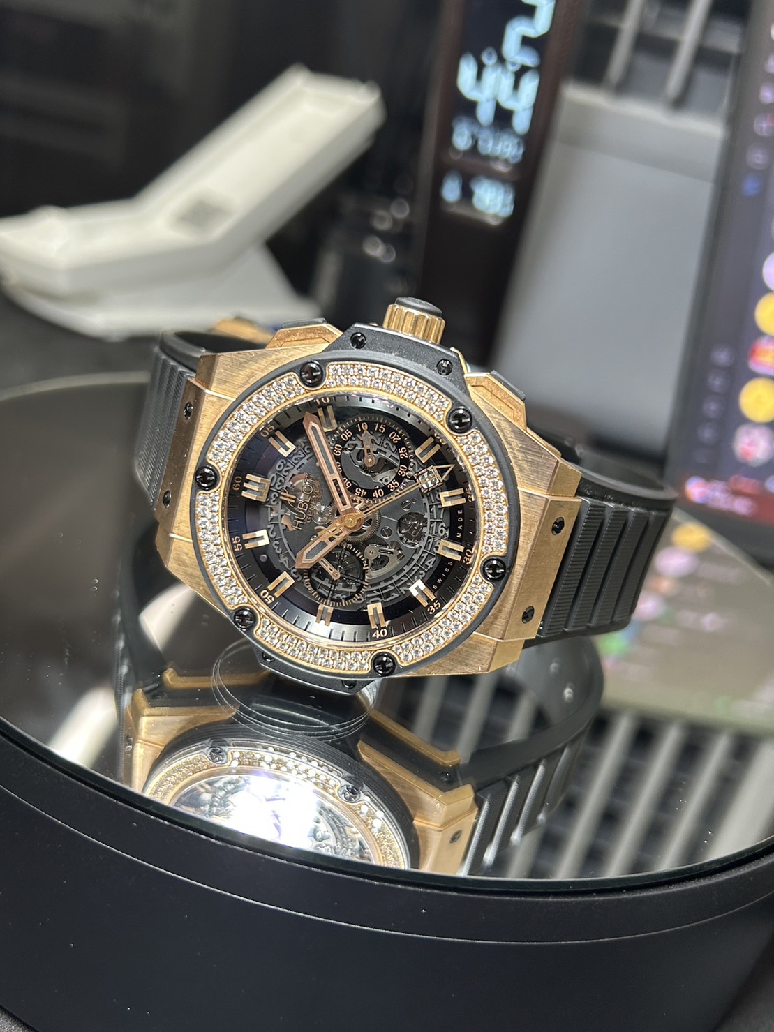 HUBLOT(ウブロ)・キングパワーウニコ【2012年8月印】【中古品】【701.OX.0180.RX.1104】