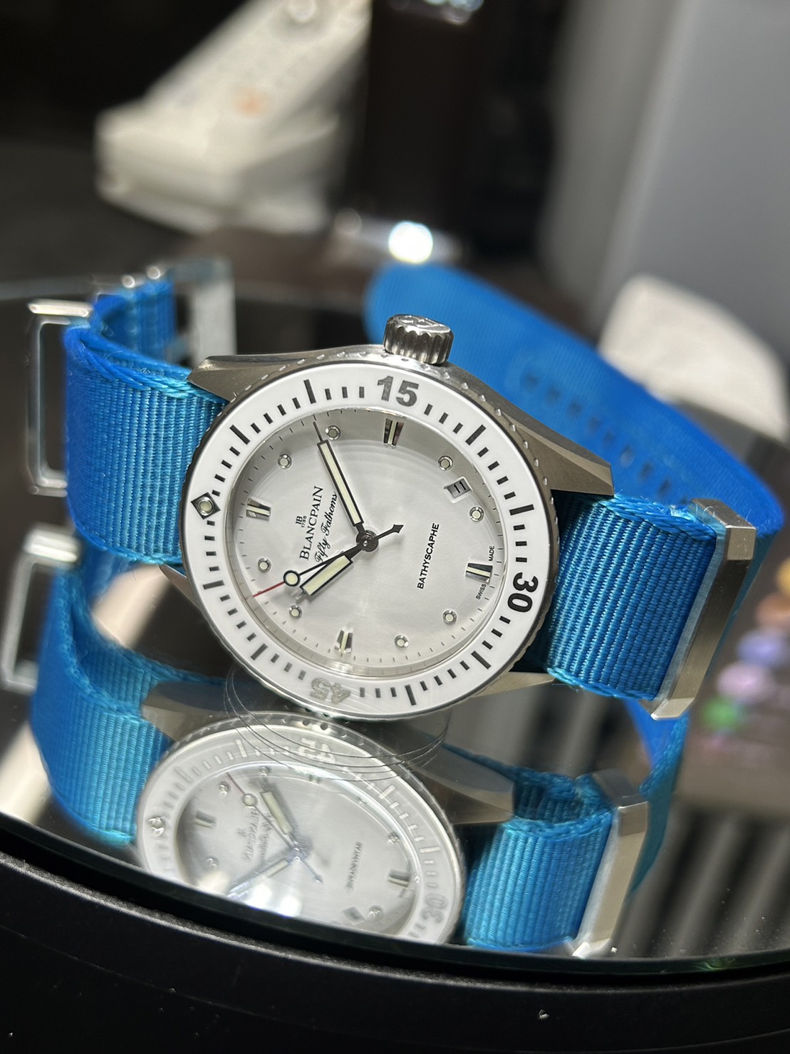 BLANCPAIN(ブランパン)・フィフティファゾムス【2021年8月印】【極美品中古】【5100 1127 NATA】