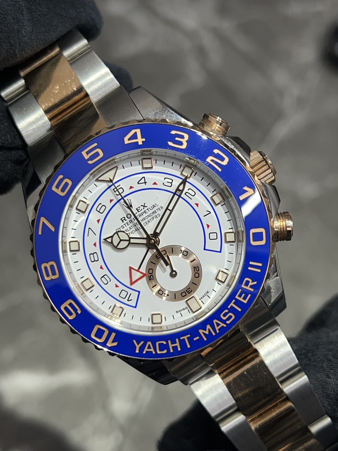 ROLEX(ロレックス) ヨットマスターⅡ【2022年1月印】【中古品】【116681】