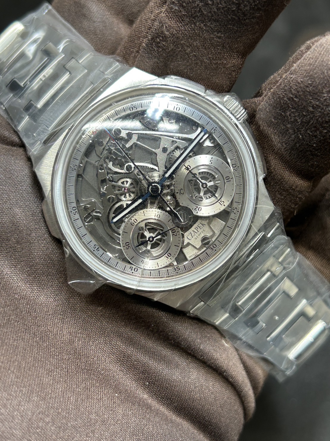 【限定77本】CZAPEK(チャペック)・アンタークティックラトラパント【2023年3月印】【極美品】【silver gey】