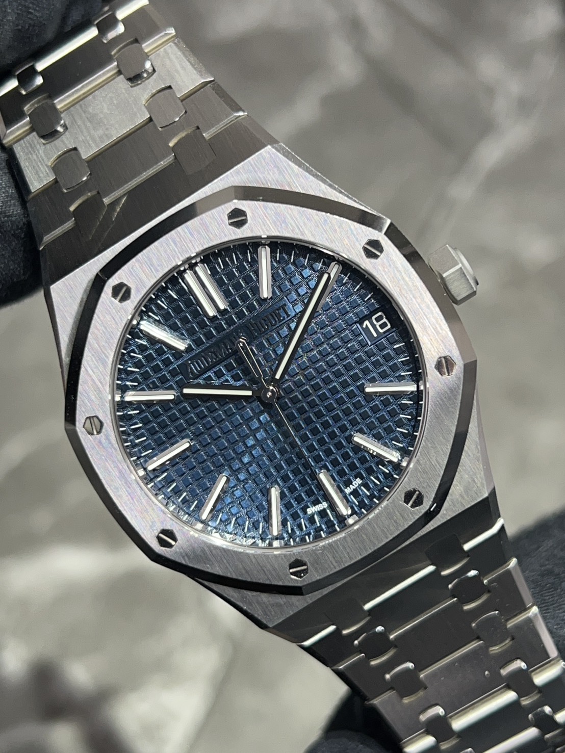 【50周年ローター】AUDEMARS PIGUET(オーデマピゲ) ロイヤルオーク【2022年10月印】【中古品】【15510ST.OO.1320ST.01】