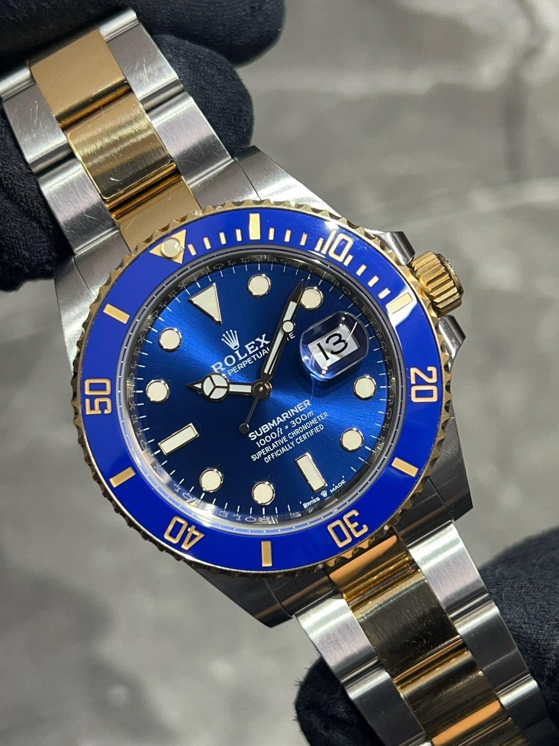 ROLEX(ロレックス) サブマリーナ コンビ【2021年6月印】【中古品】【126613LB】