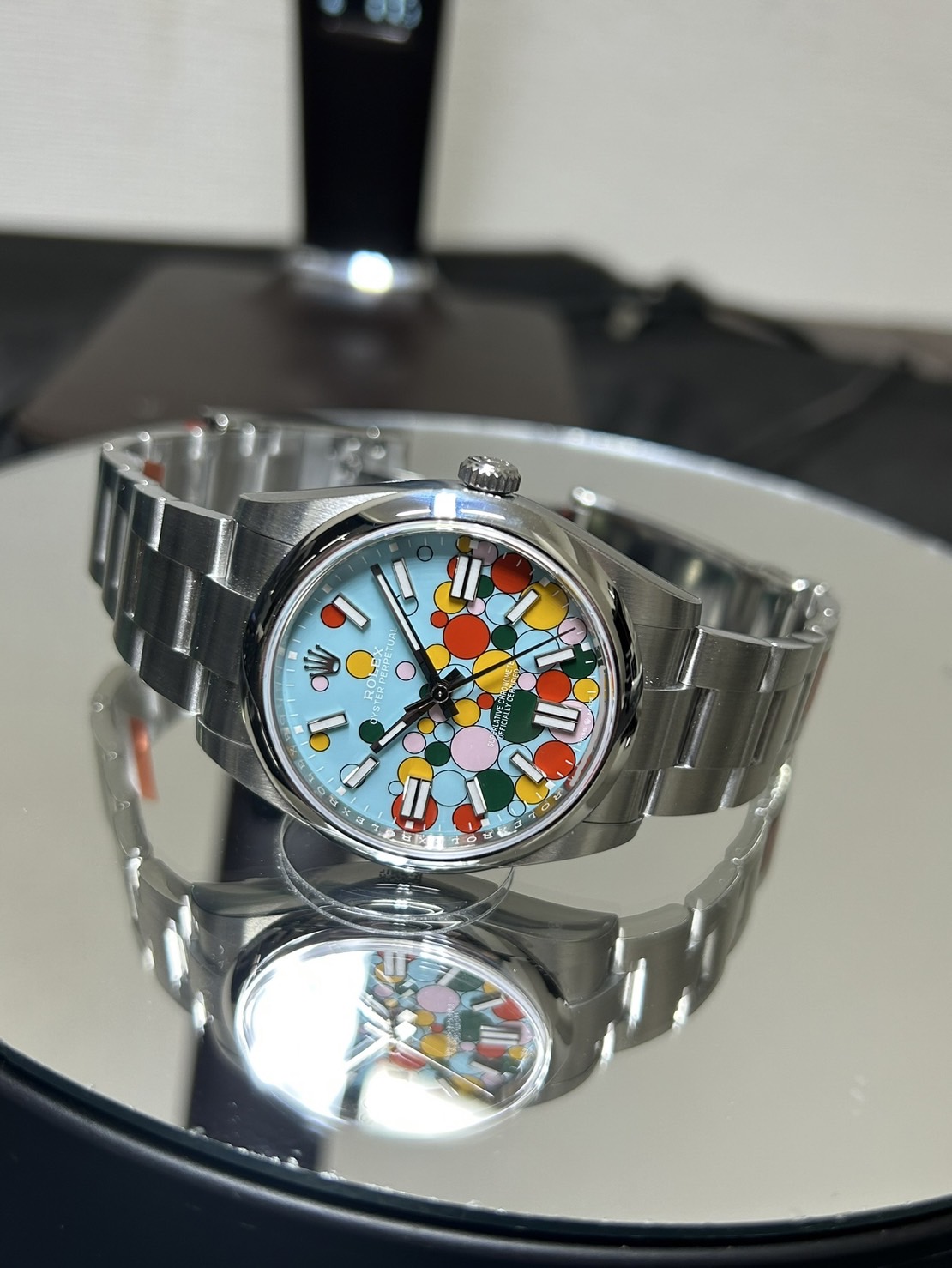 ROLEX(ロレックス)・オイスターパーペチュアル41セレブレーション【2023年9月印】【極美品】【124300】