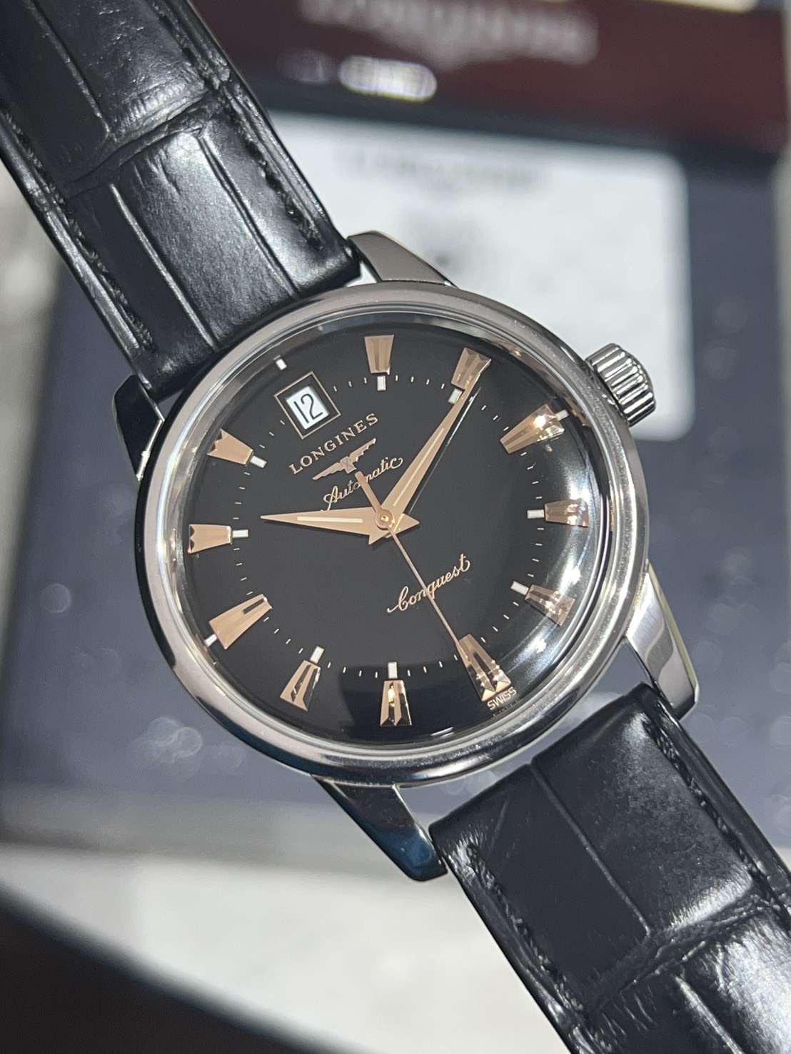 LONGINES(ロンジン) コンクエスト ヘリテージ 【2020年7月印】【中古品】【L1.611.4.52.4】