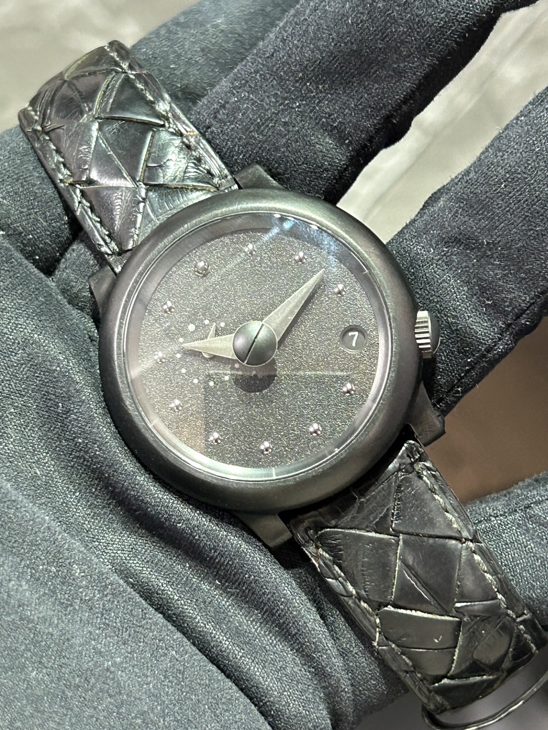 BOTTEGAVENETA( ボッテガヴェネタ )bvx ジラールペルゴ ウォッチ【保証書日付ブランク】【中古美品】【35815】