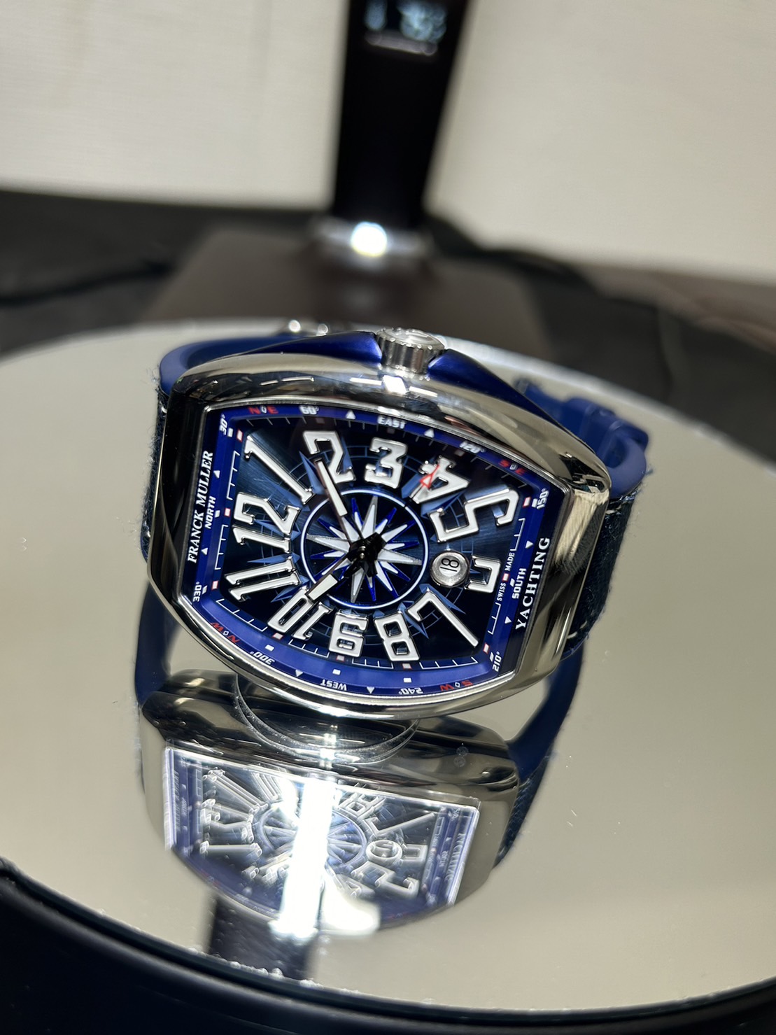 【ローン審査中】 FRANCK MULLER(フランクミュラー)・ヴァンガードヨッティング【2020年12月印】【中古品】【V45SCDTYACHTING ACBL Blue】