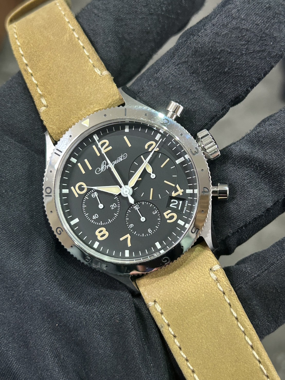 BREGUET(ブレゲ) タイプXX クロノグラフ　【2023年12月印】【中古美品】【2067ST/92/3WU】