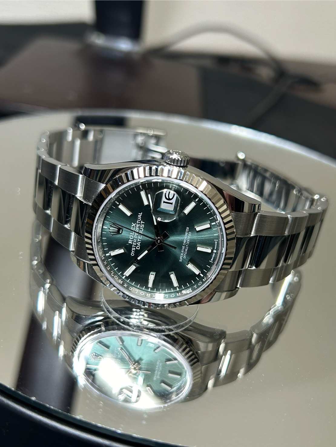 【12月25日営業終了まで、クリスマスセール】ROLEX(ロレックス)デイトジャスト36【2023年9月印】【極美品中古】【126234】