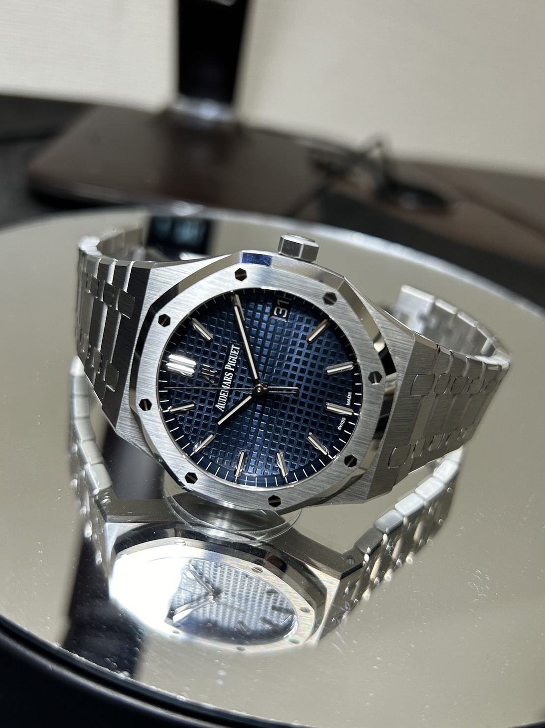 AUDEMARS PIGUET(オーデマピゲ)・ロイヤルオーク【2020年3月印】【中古品】【15500ST.OO.1220ST.01】