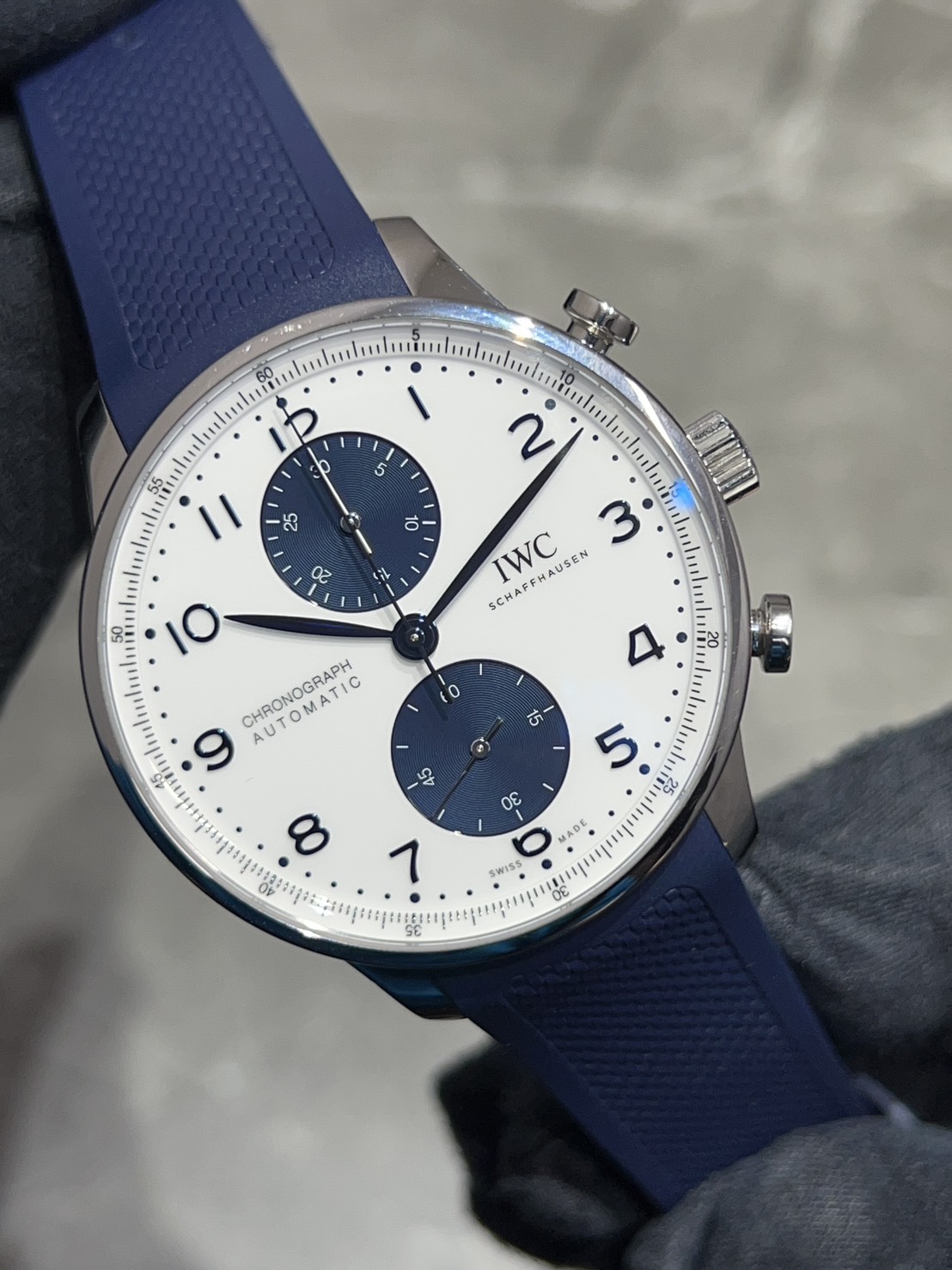 【12月25日営業終了迄の特価！（終了後は通常価格となります）】IWC (アイダブリューシー) ポルトギーゼ クロノグラフ【2022年12月印】【中古美品】【IW371620】