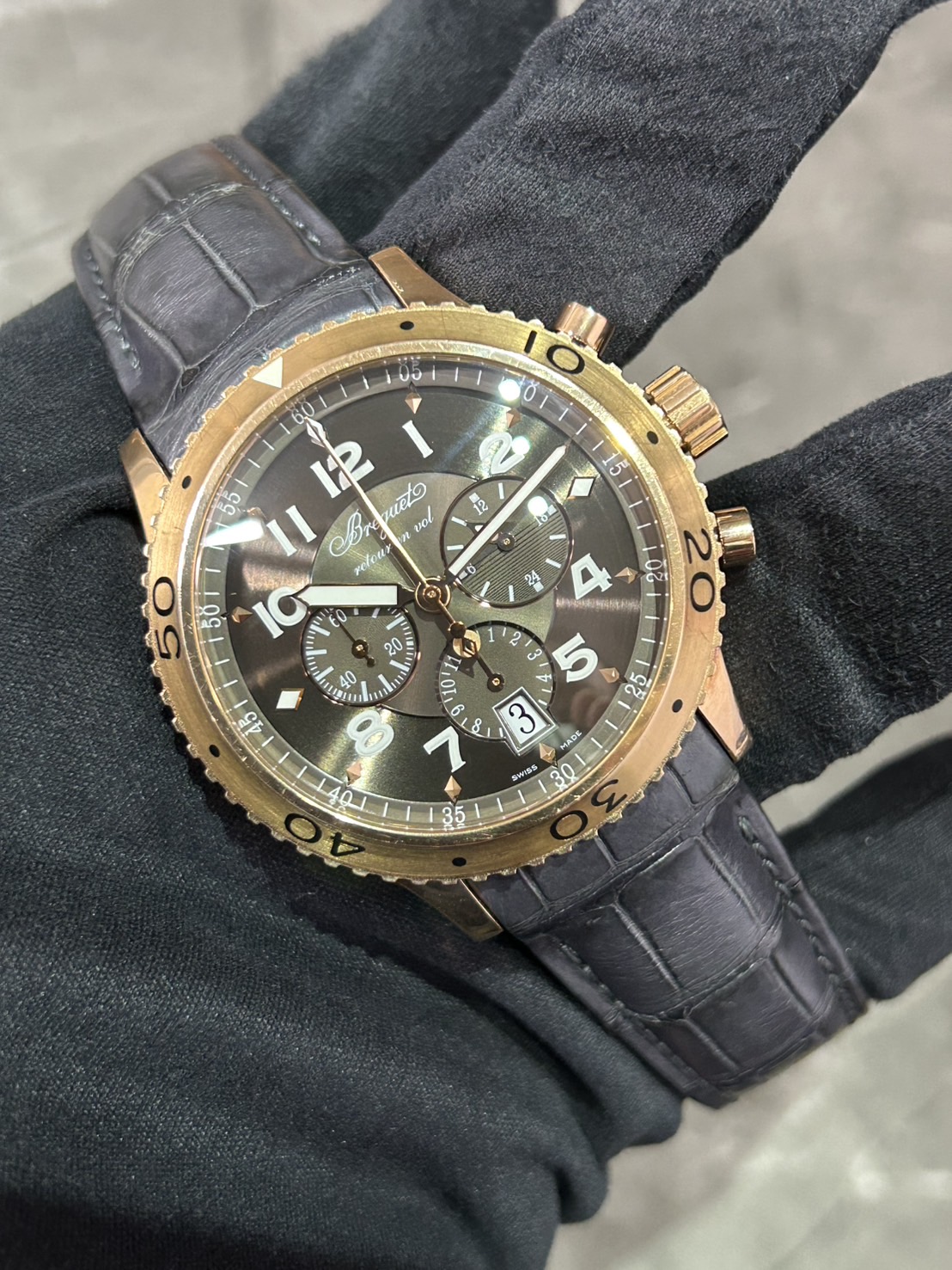 BREGUET(ブレゲ) タイプXXI【2010年印】【中古品】【3810BR/92/9ZU】