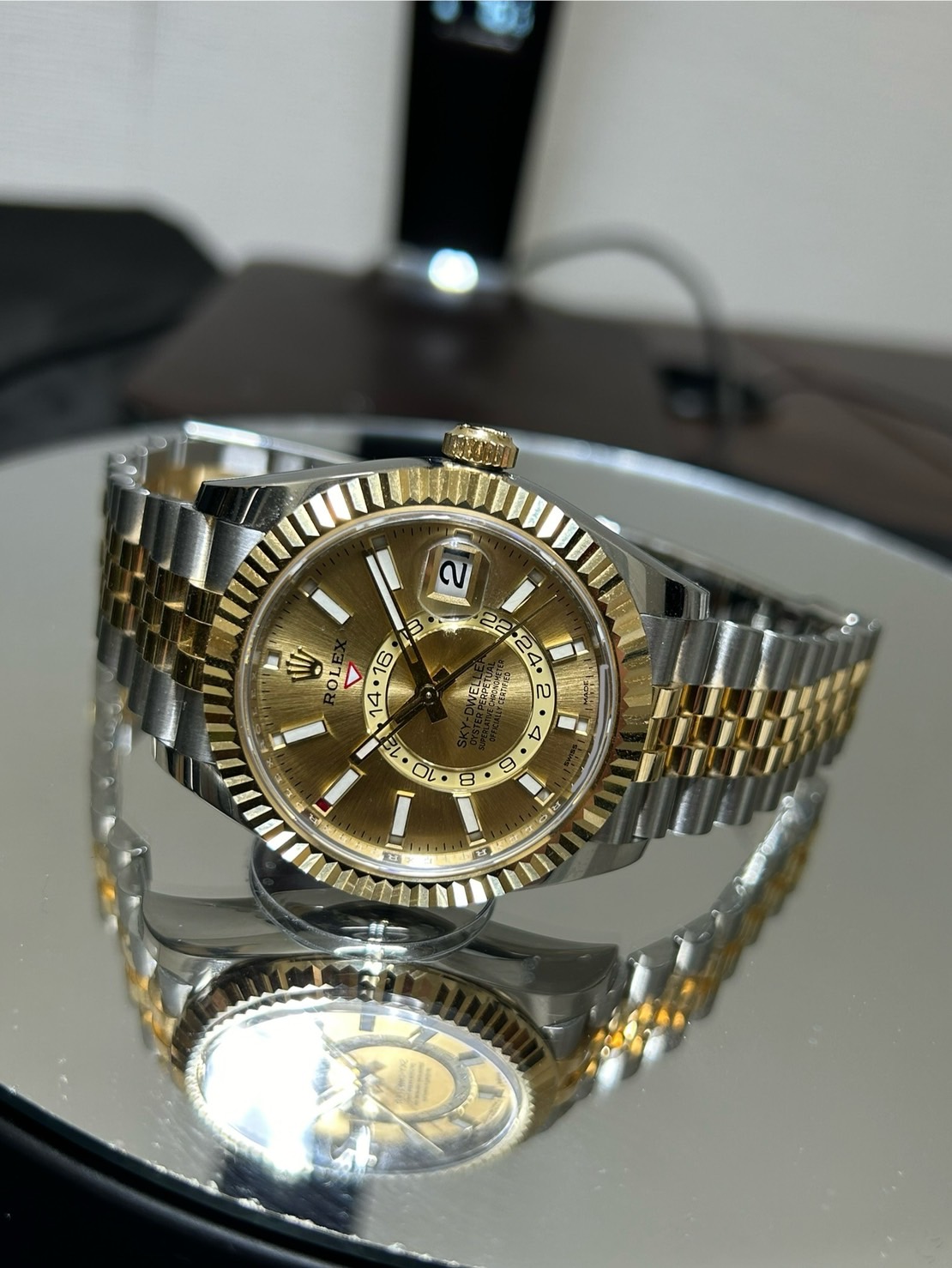 ROLEX(ロレックス)スカイドゥエラー・コンビ【2023年2月印】【中古美品】【326933】