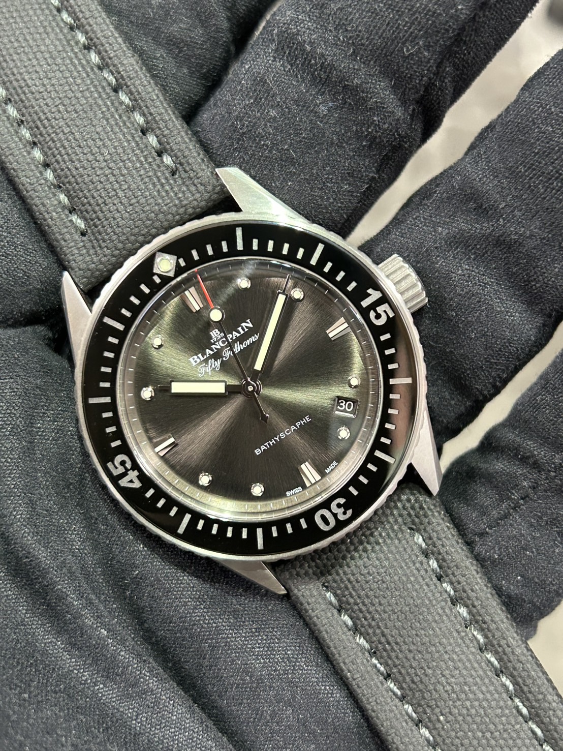 BLANCPAIN(ブランパン) フィフティファゾムス バチスカーフ【2024年6月印】【中古品】【5100B 1110 B52A】