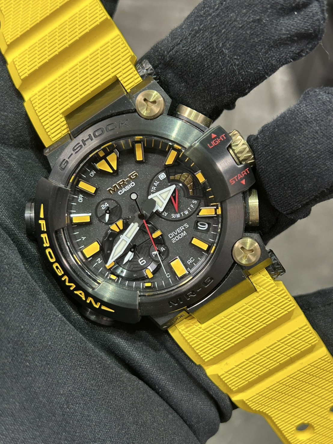 【700本限定】CASIO(カシオ) MR-G FROGMAN(フロッグマン) 【2023年7月印】【中古美品】【BF1000E-1A9】