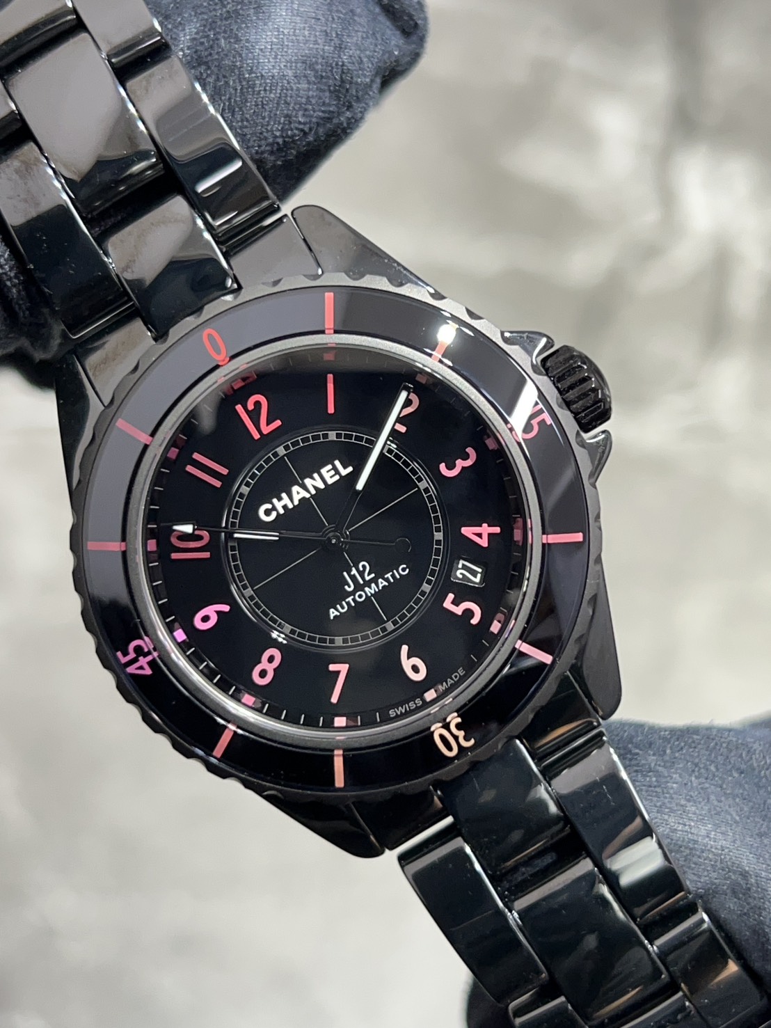 CHANEL(シャネル) J12 BLUSH キャリバー 12.1 38㎜【2025年10月印】【極美品】【H10312】