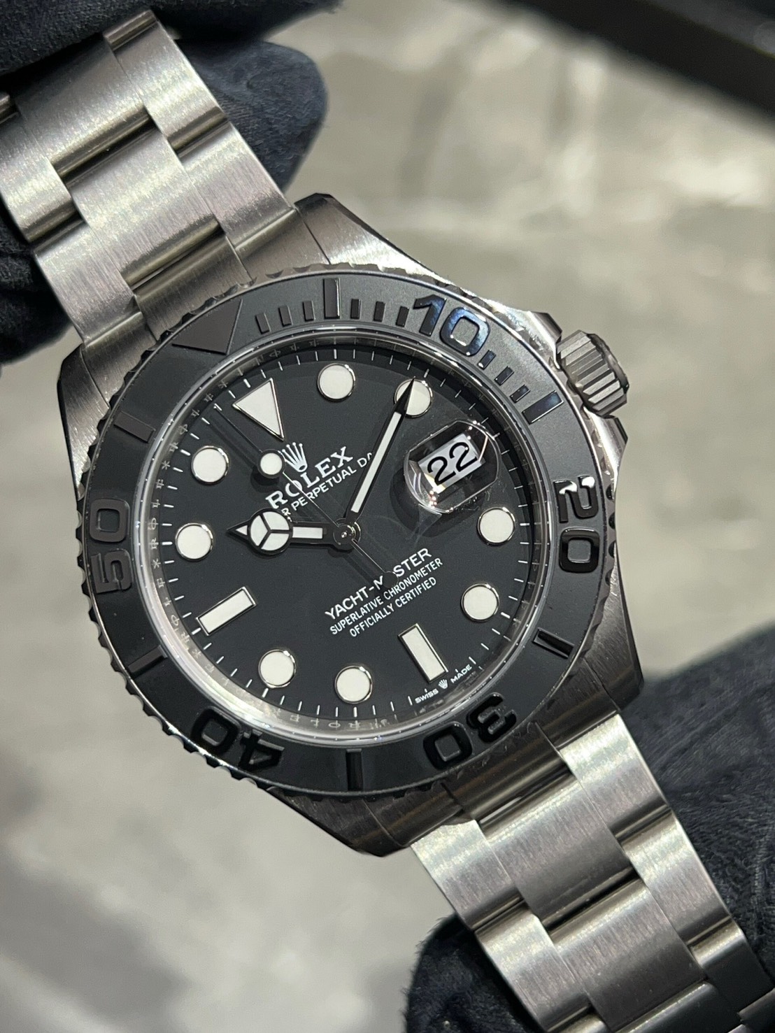 ROLEX(ロレックス)ヨットマスター 42 RLXチタン【2024年6月印】【中古品】【226627】