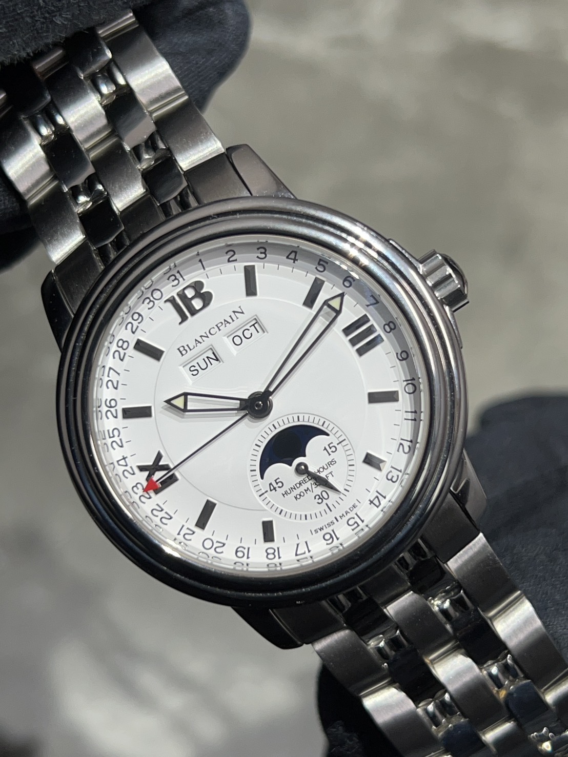 BLANCPAIN(ブランパン) レマン トリプルカレンダー ムーンフェイズ【2005年3月印】【中古美品】【B2763-1127A-11】