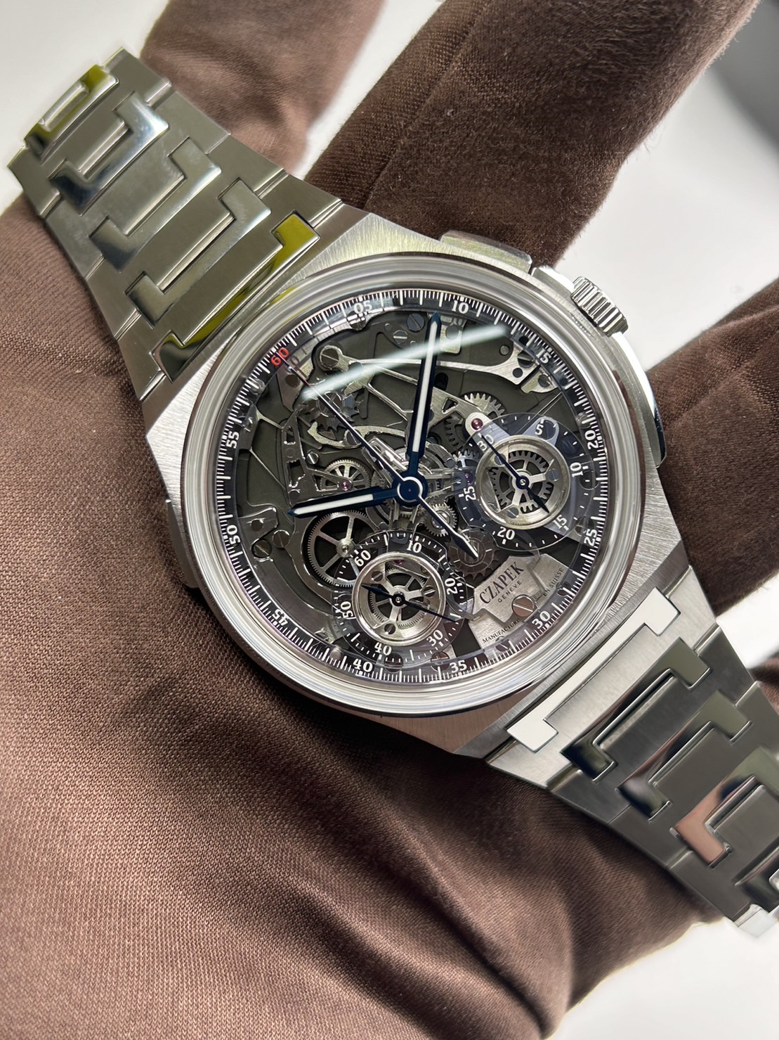 【限定99本】CZAPEK(チャペック)・アンタークティックラトラパント【2023年7月印】【極美品】【Ice Blue】