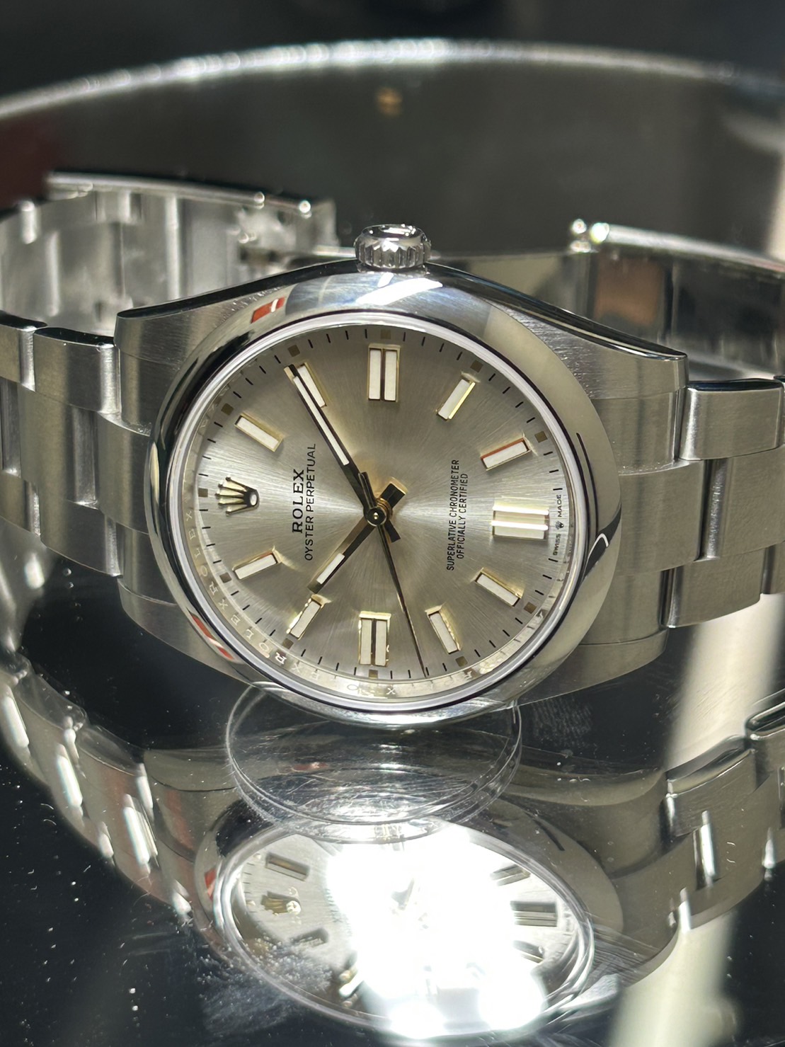 ロレックスオイパぺ41㎜【2021年11月印】【中古美品】【124300】